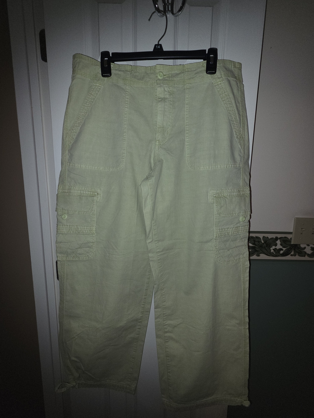 American Eagle Outfitters Light Sage Cargo Joggers